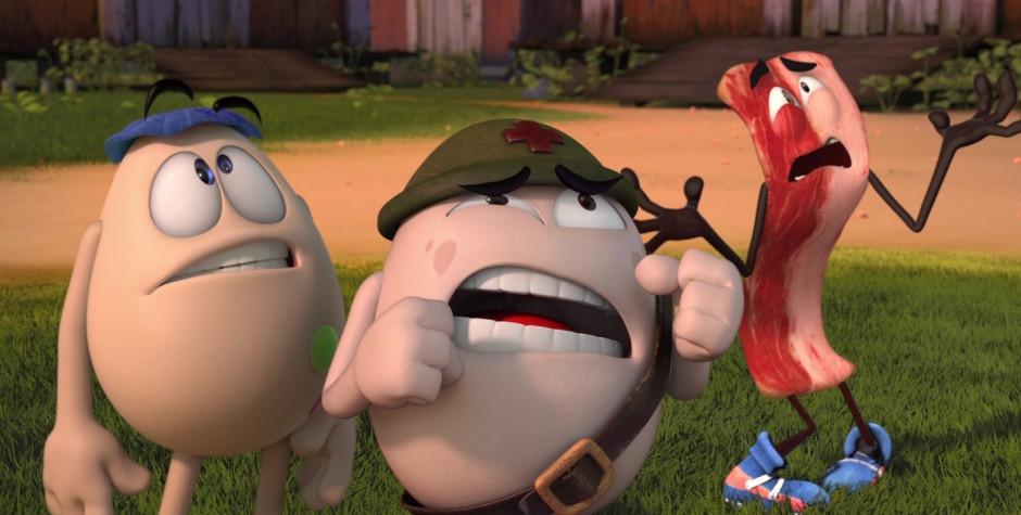 Un Gallo Con Muchos Huevos