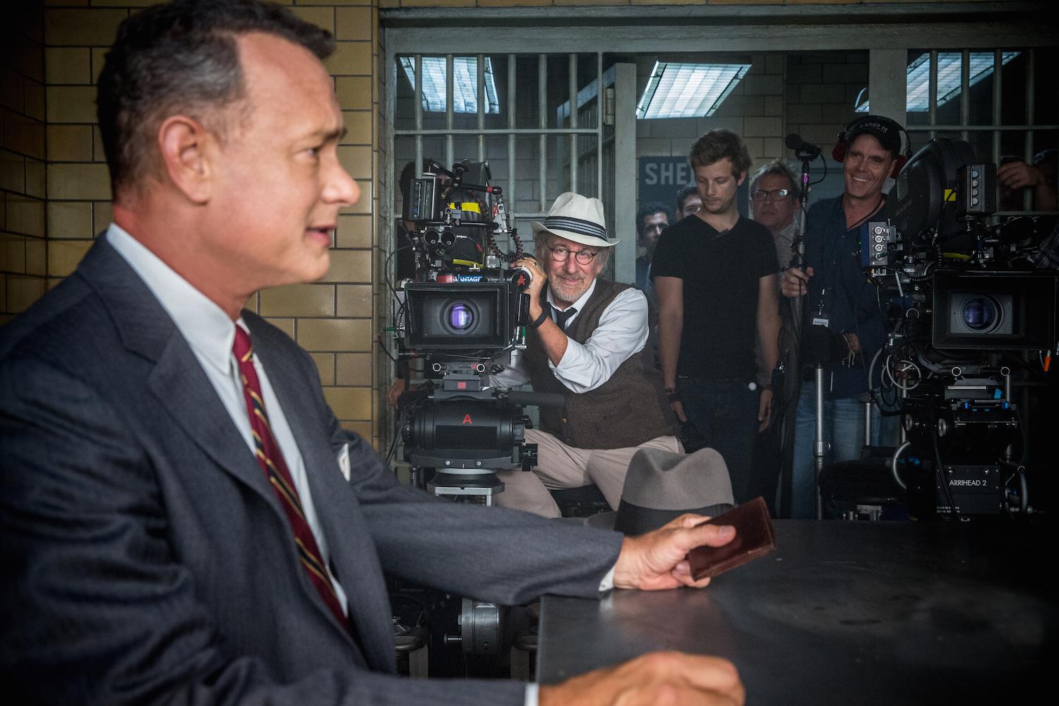 Spielberg, Hanks Talk Coen Brothers Influence On ‘Bridge Of Spies’
