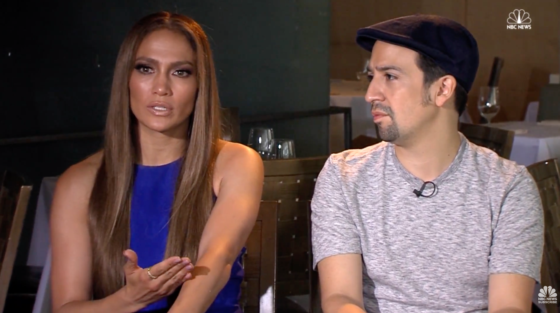 My NBCLatino Interview With Jennifer Lopez and Lin-Manuel Miranda