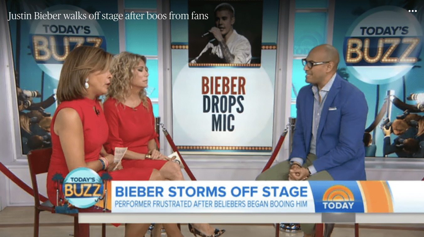 TODAY Show Buzz: Justin Bieber Booed, Donald Glover's New Star Wars Role