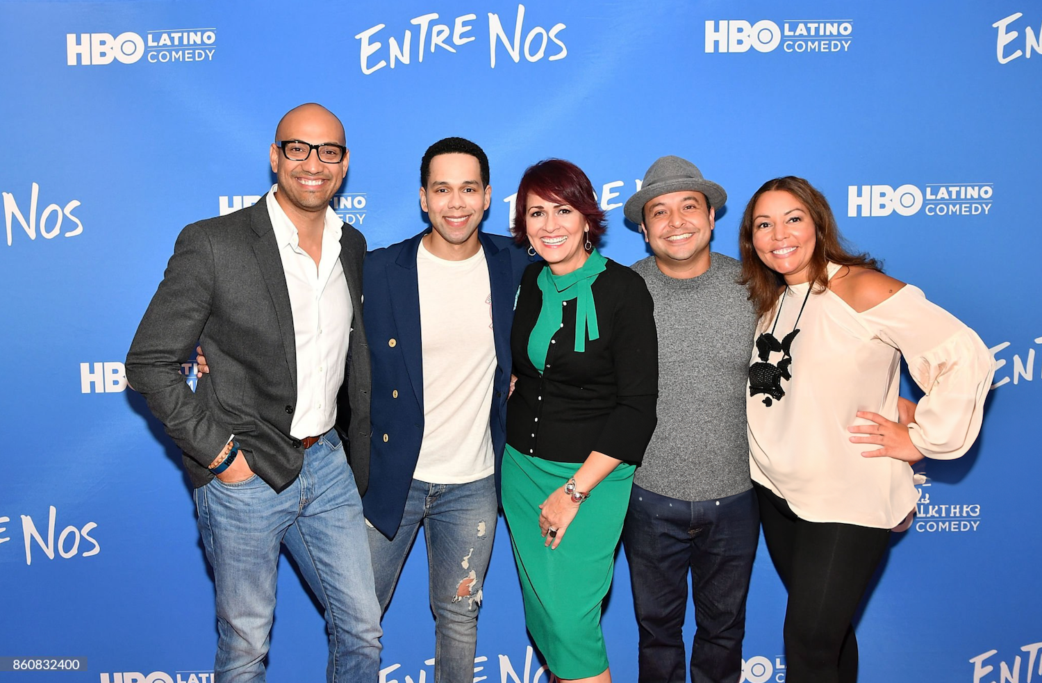 Jack Rico, Vladimir Caamaño, Shayla Rivera, Frankie Quiñones, and Lucinda Martinez. HBO Latino's Entre Nos Part 2