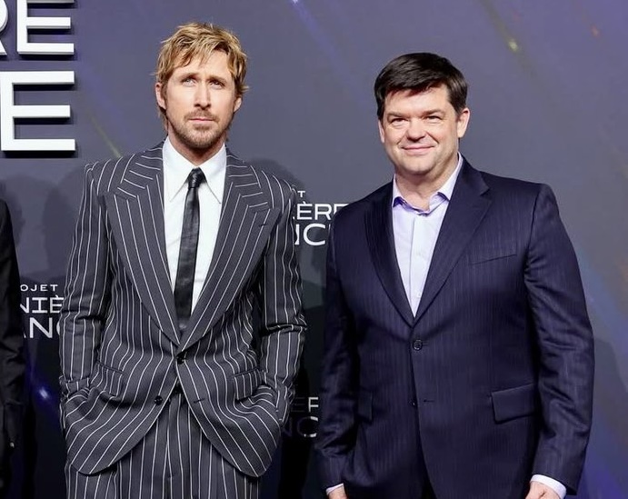 Cuban-American filmmaker Phil Lord and Ryan Gosling on a 2026 project