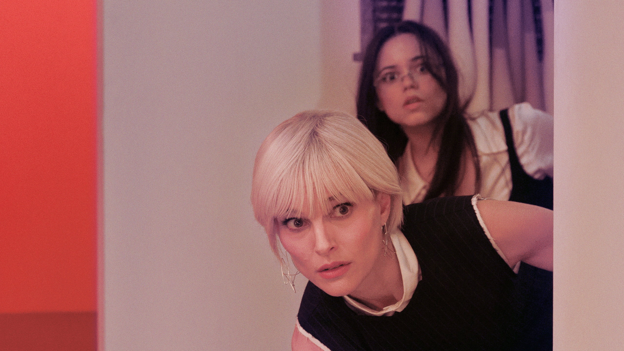 Natalie Portman and Jenna Ortega in Cathy Yan's "The Gallerist," a 2026 Sundance premiere